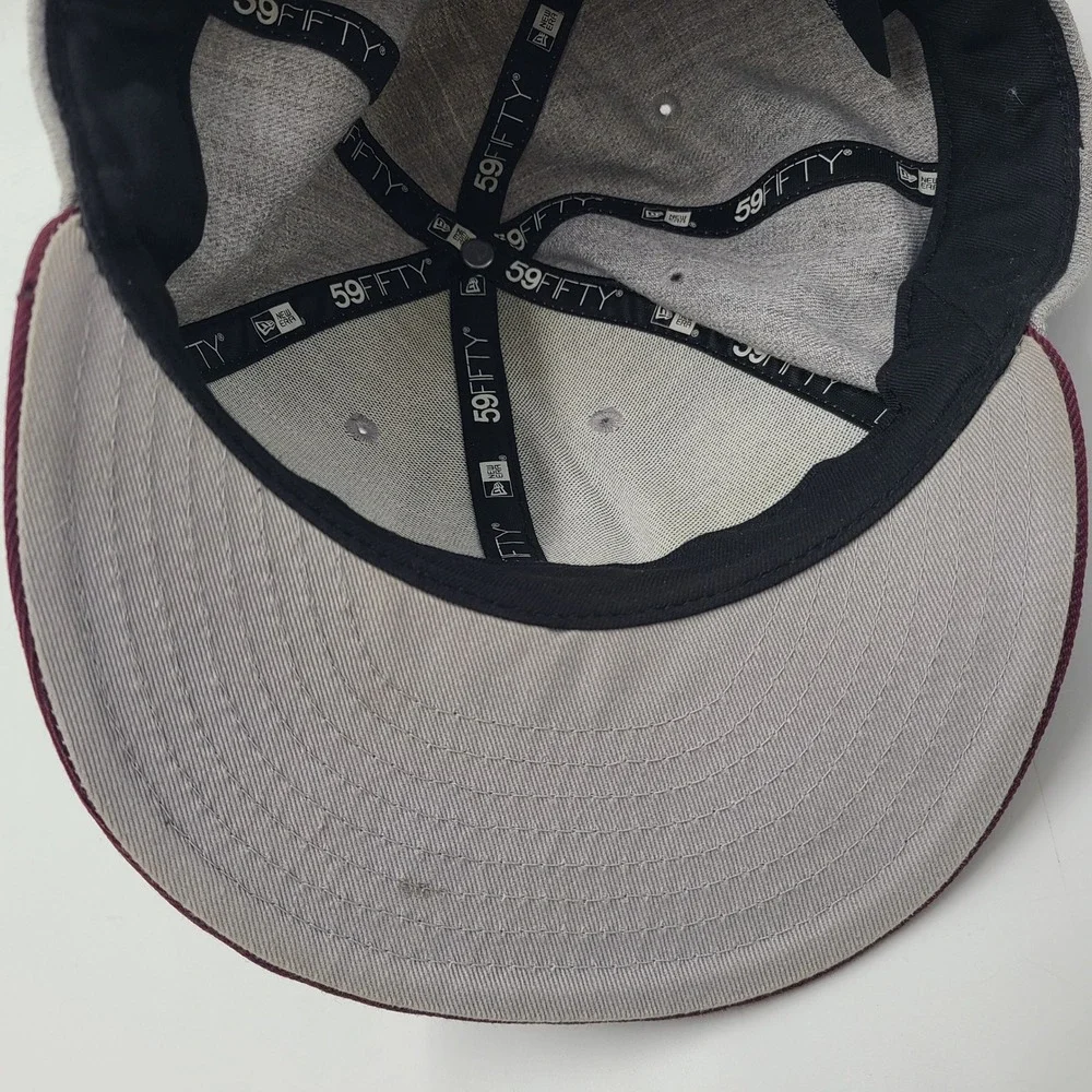 New Era brim slightly